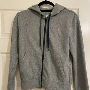 Grey Outdoor Voices Zip Up Hoodie